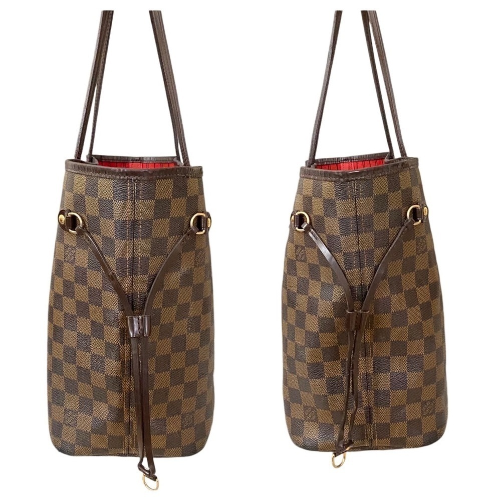 LOUIS VUITTON Damier Ebene Neverfull MM Tote Shoulder Bag SP3098 - Picture 13 of 17